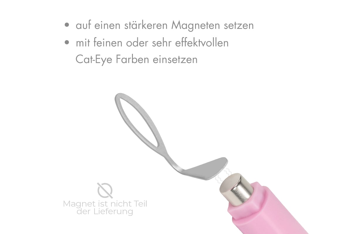 Jolifin Metallplatte für Cat-Eye Magnet - Kreis