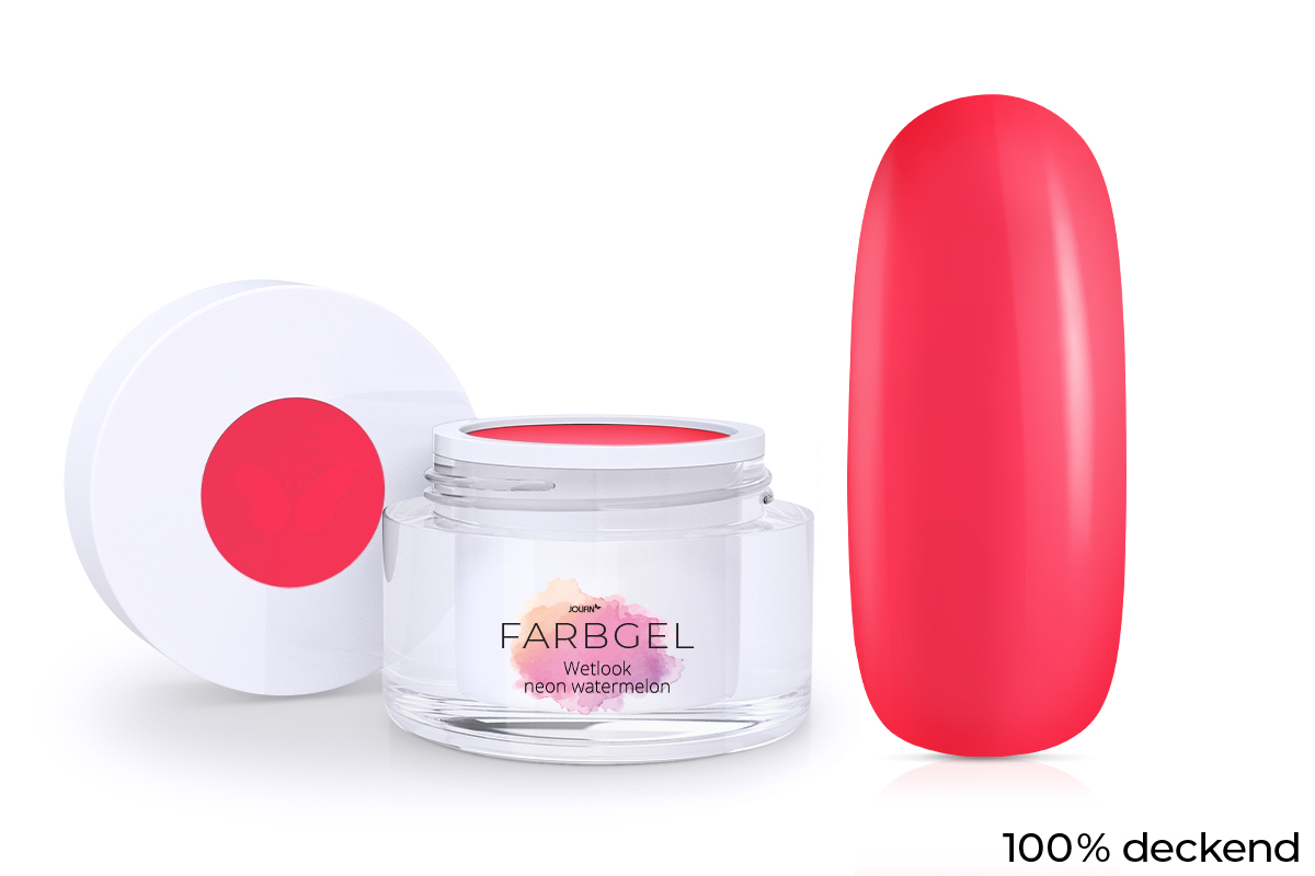 Jolifin Wetlook Farbgel neon-watermelon 5ml