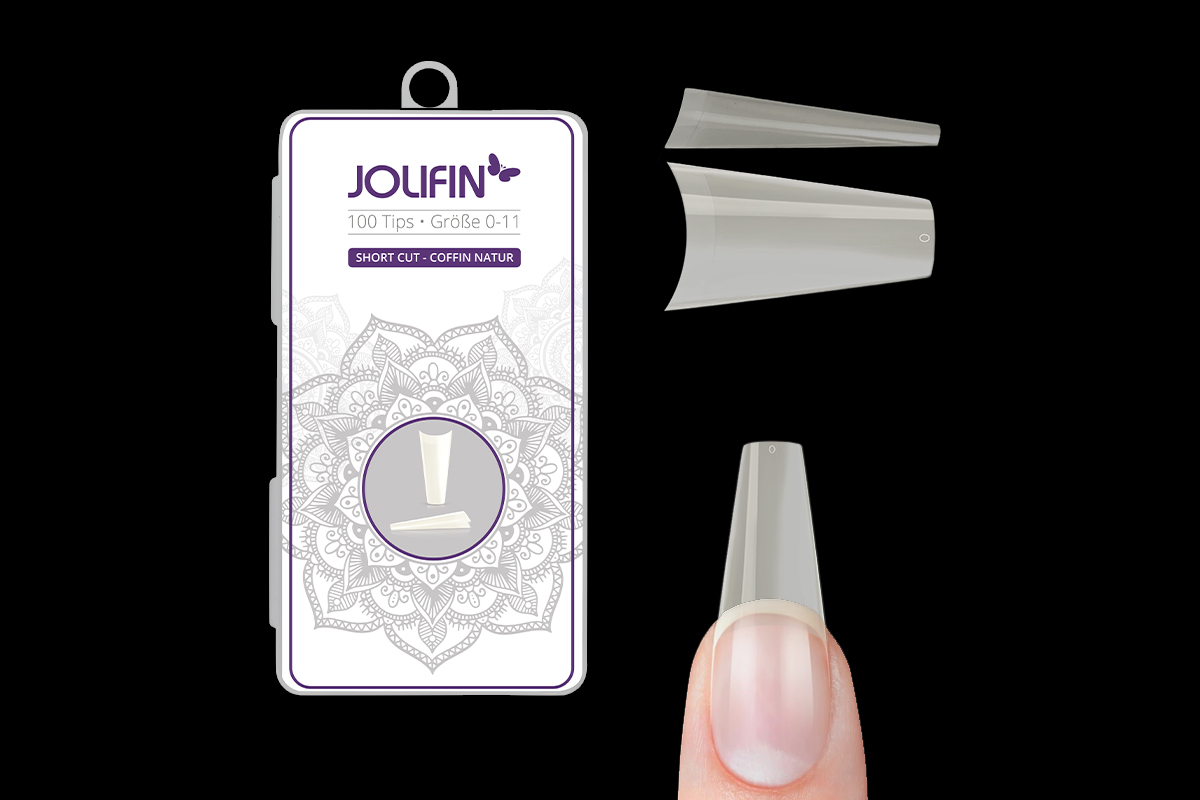 Jolifin 100 Tipbox Short Cut - coffin natural