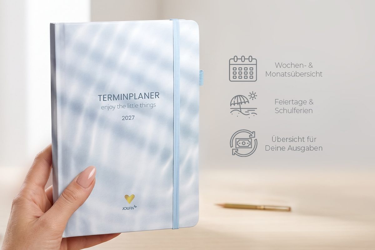 Jolifin 2027 Planner Calendar – ocean