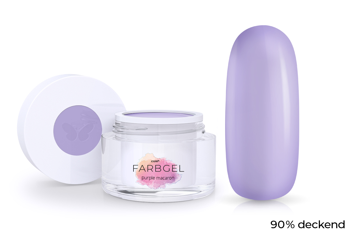 Jolifin colour gel - purple macaron 5ml