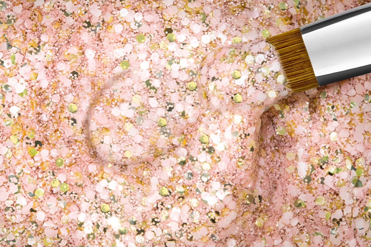 Jolifin LAVENI Colour Gel - ice cream Glitter 5ml