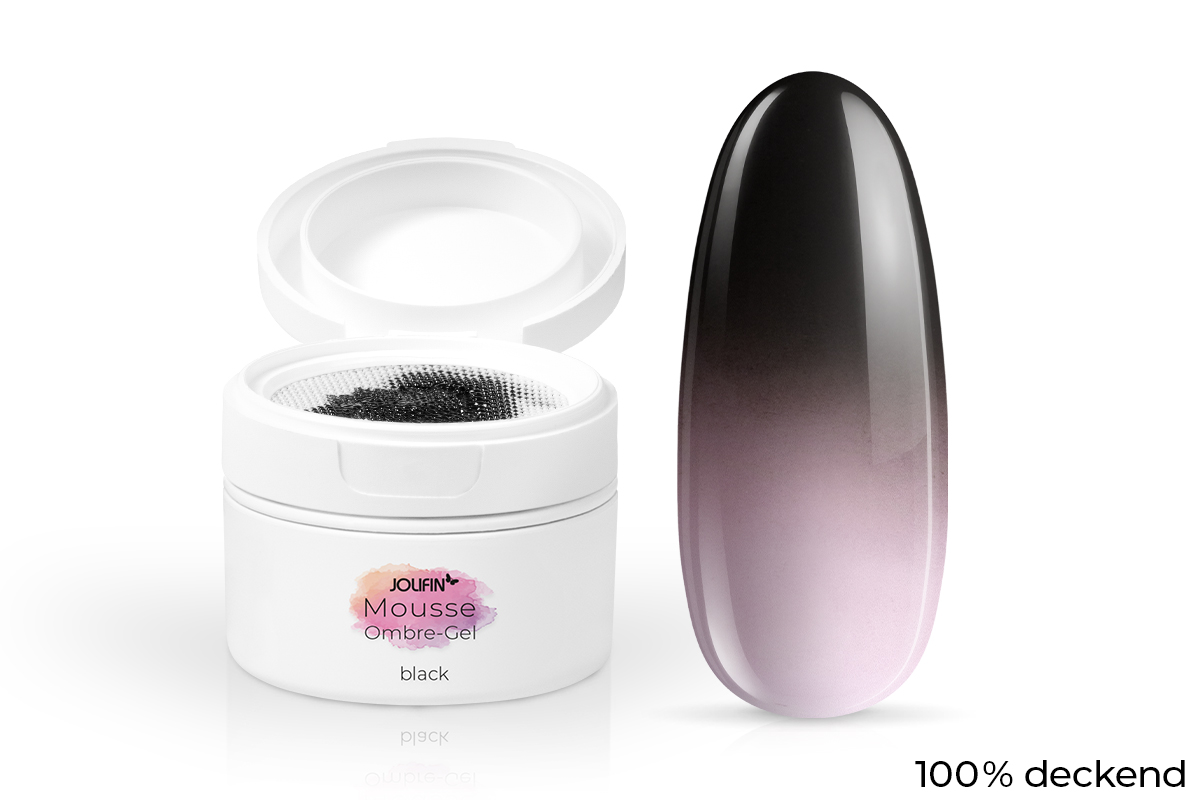 Jolifin Mousse Ombre-Gel - black 5ml