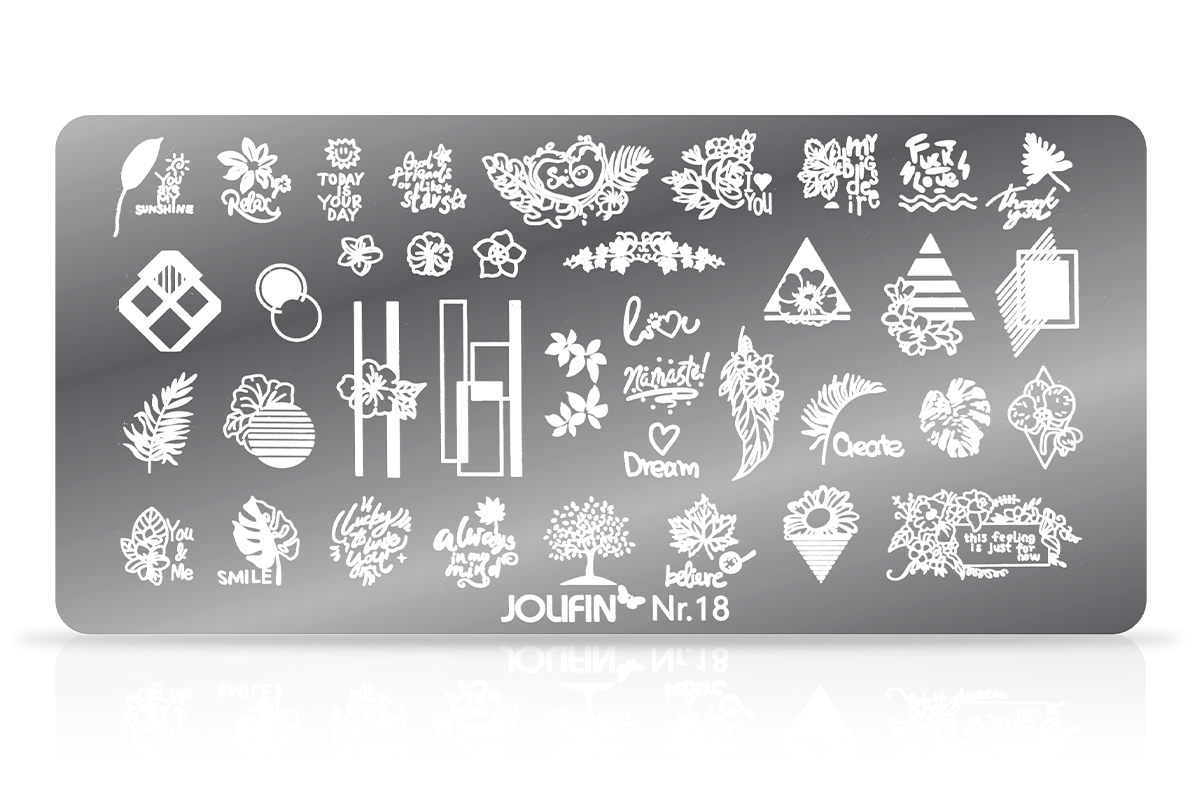Jolifin Stamping Stencil No. 18