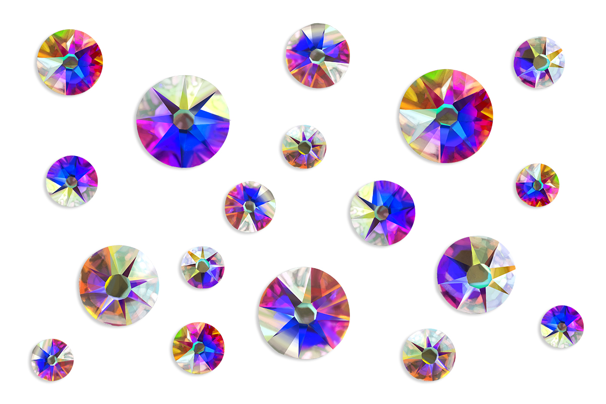 Jolifin LAVENI Rhinestone Display - iridescent