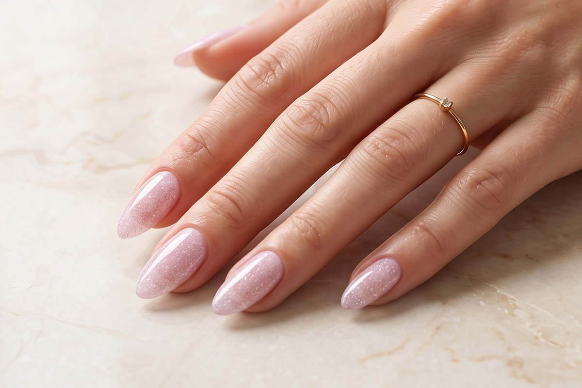 Jolifin LAVENI 3in1 Shellac - rosy-elegance shine 10ml