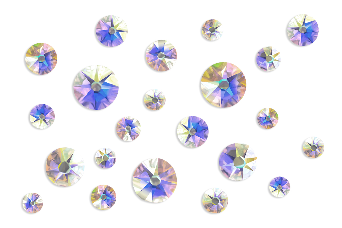 Jolifin LAVENI Rhinestone Display - moon iridescent 