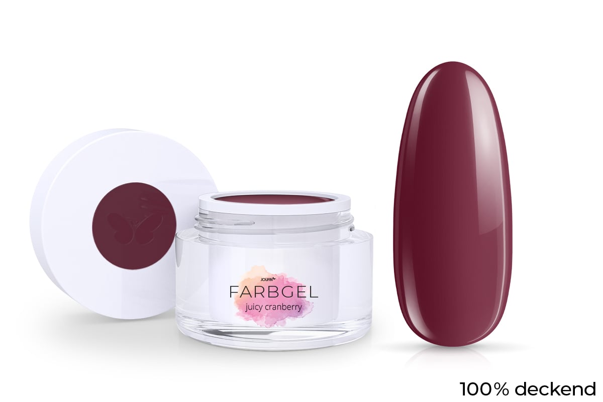 Jolifin Farbgel juicy cranberry 5ml