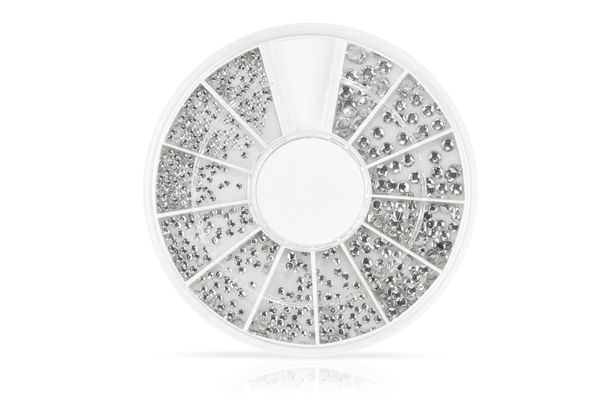 Jolifin rhinestone display - silver