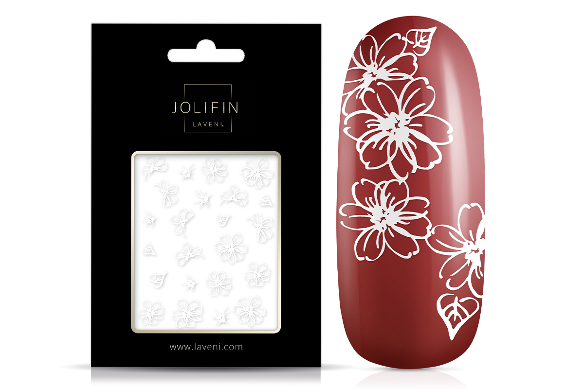 Jolifin LAVENI Sticker - white no. 1
