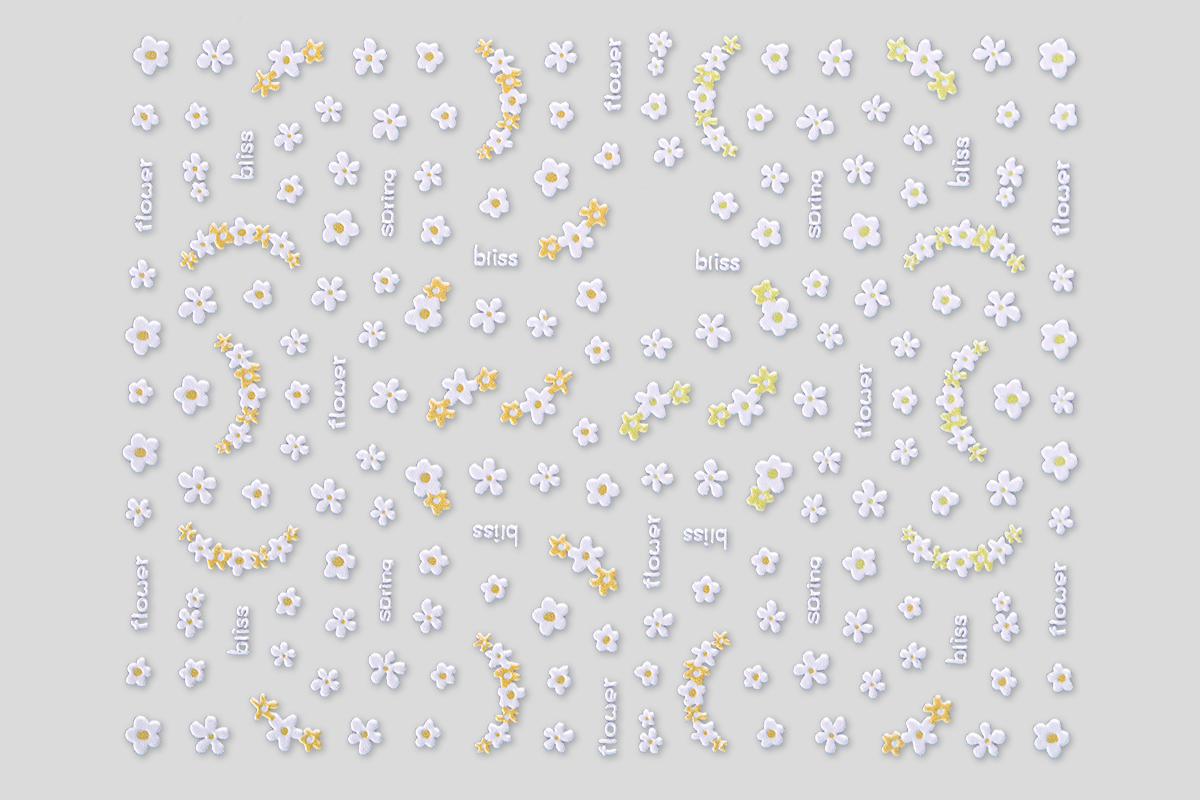 Jolifin LAVENI XL Sticker - Flowers Nr. 63