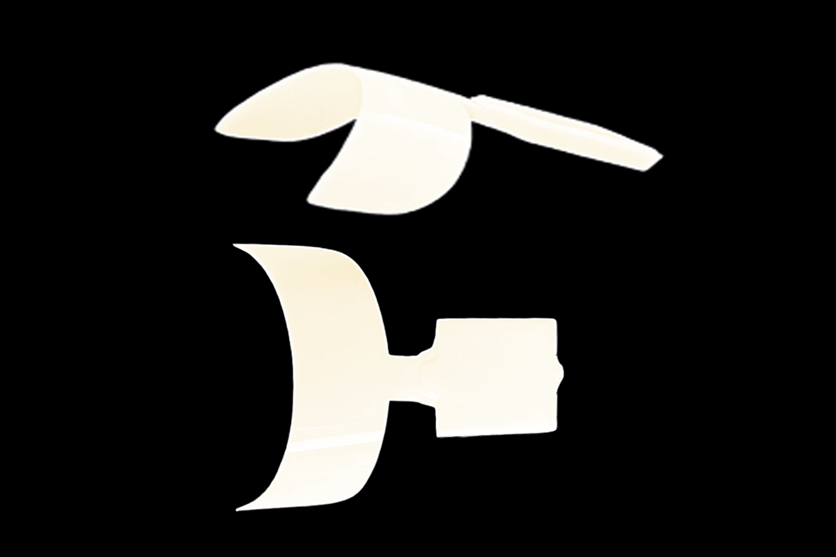 Jolifin 120 tip box mini manicure - natural