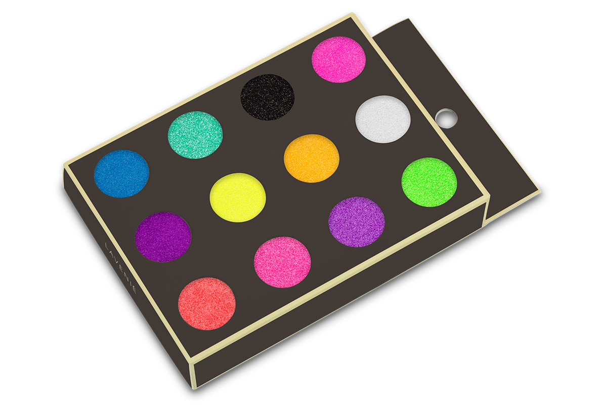 Jolifin LAVENI Candy Glitter Set - 12 pcs.