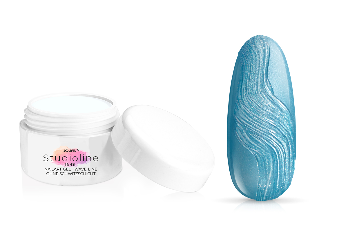 Jolifin Nail Art Gel - Wave-Line without sweat layer 5ml