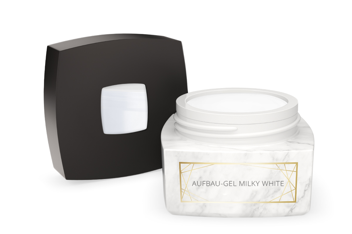 Jolifin LAVENI PRO - Build-up gel milky white 30ml