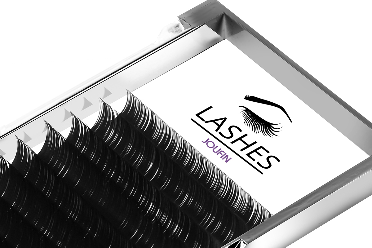 Jolifin Lashes - Premium MixBox - Volumen D-Curl 0,05