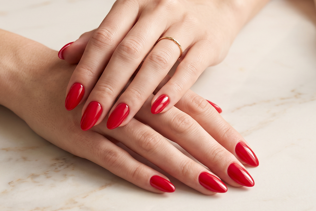 Jolifin LAVENI Shellac - classic red 10ml