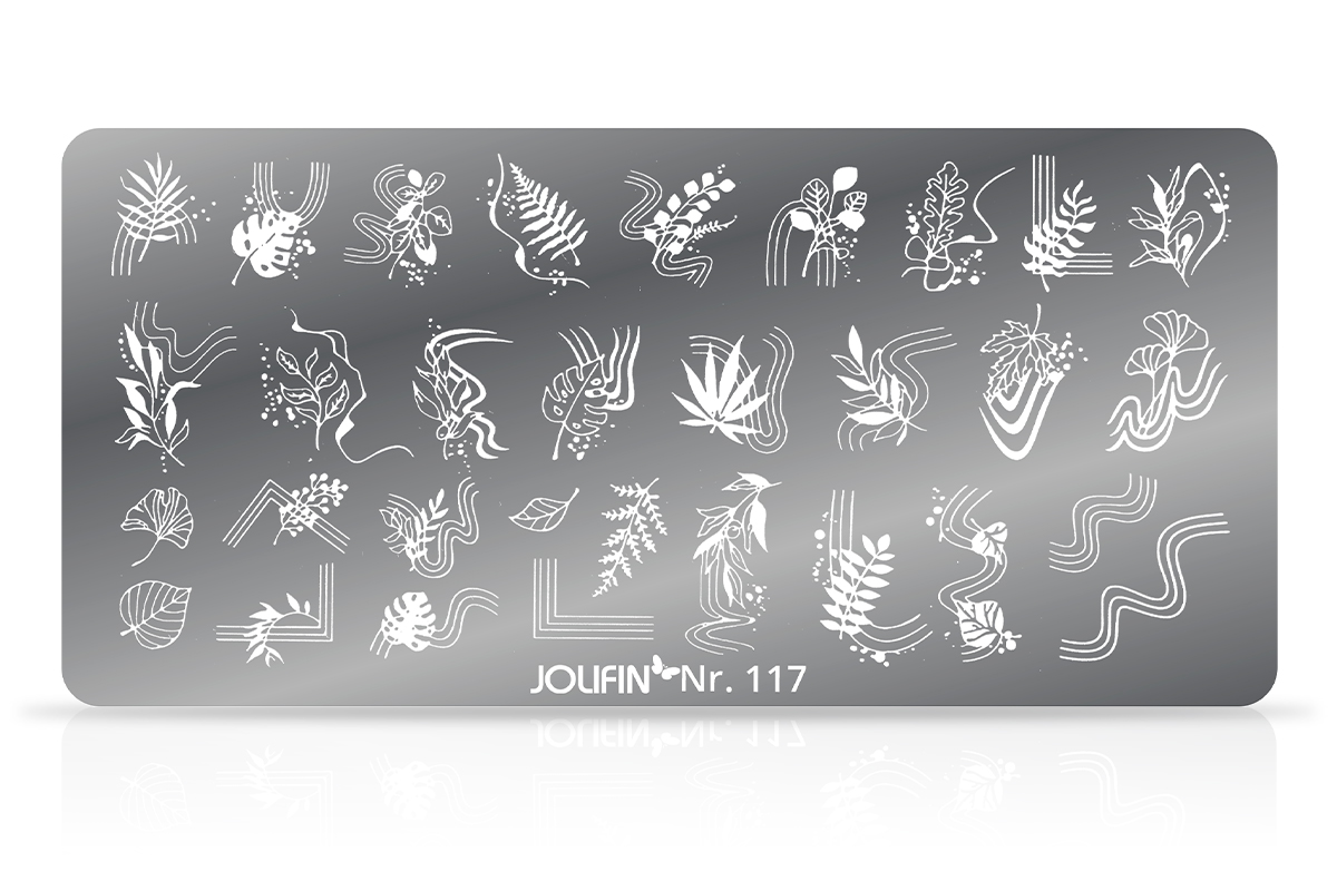 Jolifin Stamping-Schablone Nr. 117