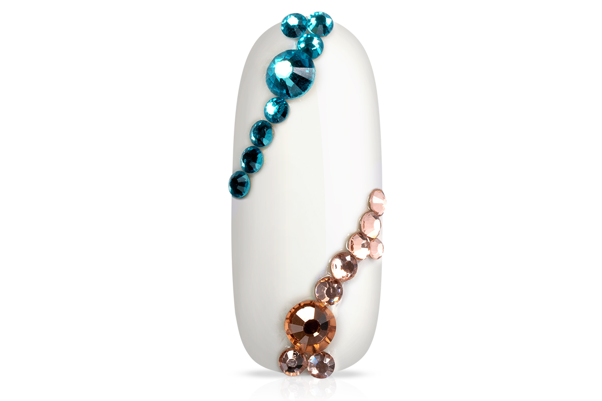 Jolifin LAVENI rhinestone display - colour mix