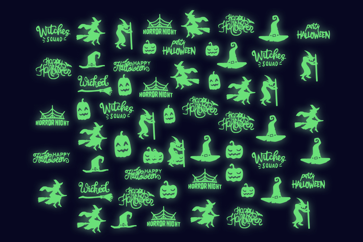 Jolifin LAVENI XL Sticker - Nightshine Halloween No. 3