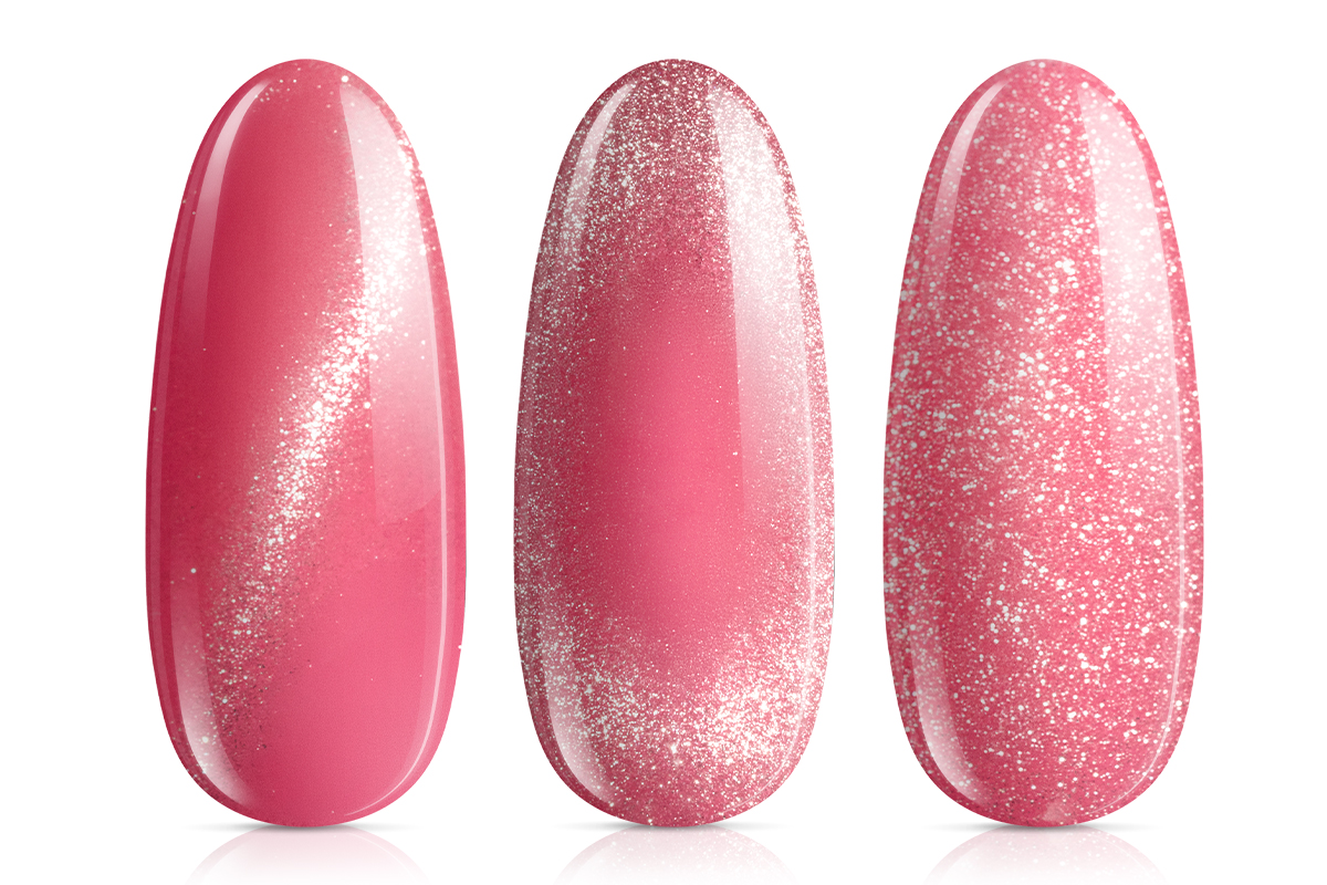 Jolifin LAVENI 3in1 Shellac - Cat-Eye Nightshine rose 10ml