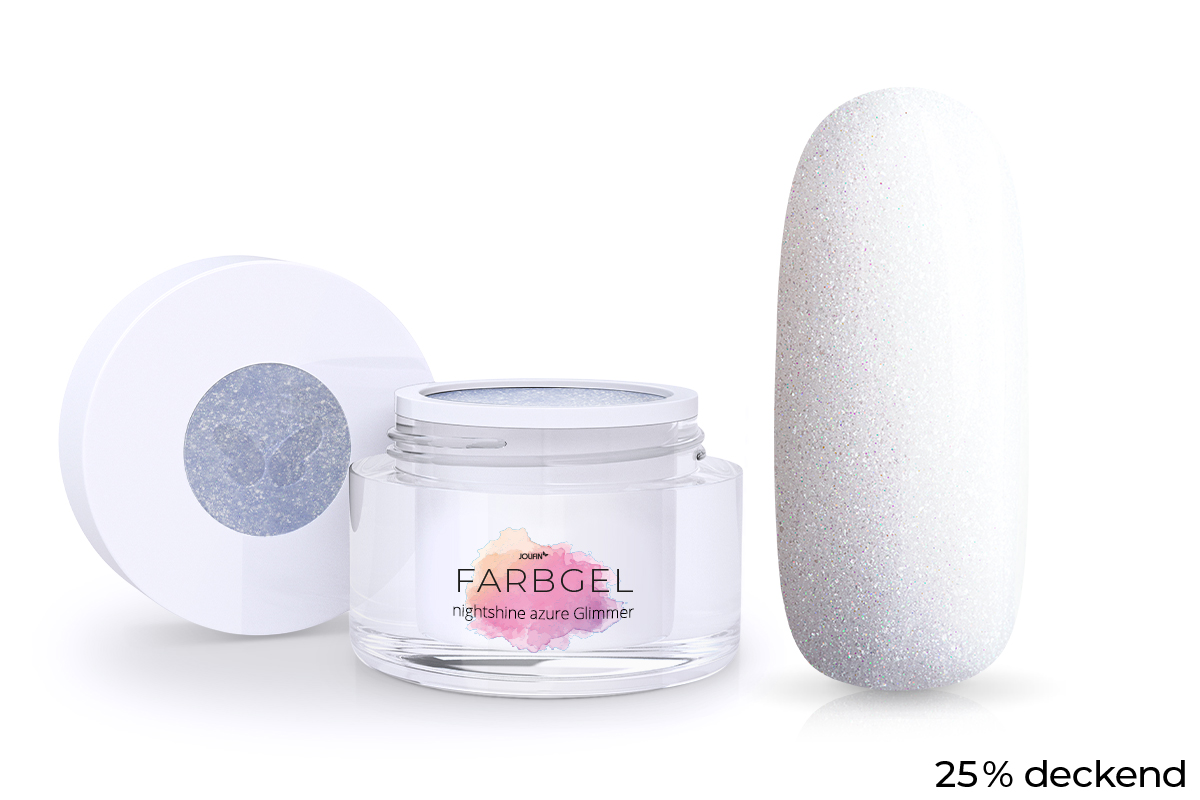 Jolifin Colour Gel Nightshine azure Glimmer 5ml