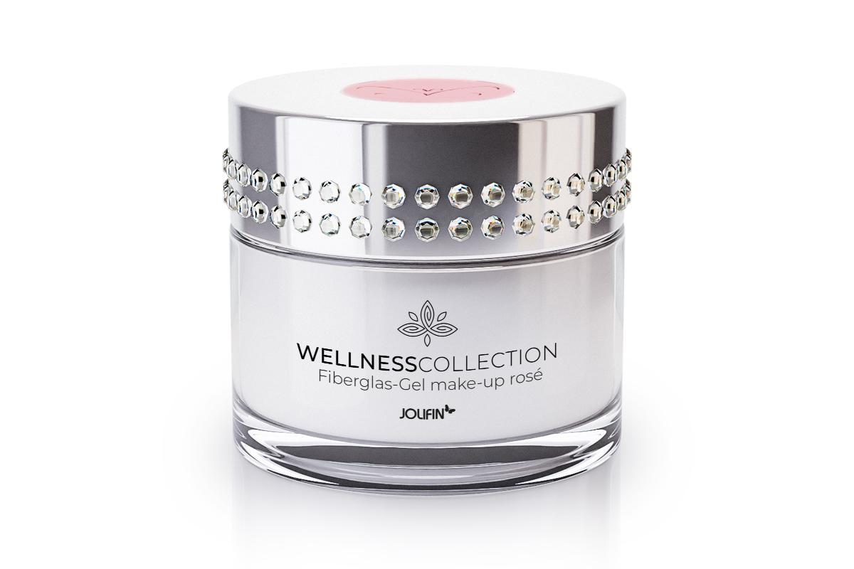 Jolifin Wellness Collection - Fibreglass gel make-up rosé 30ml