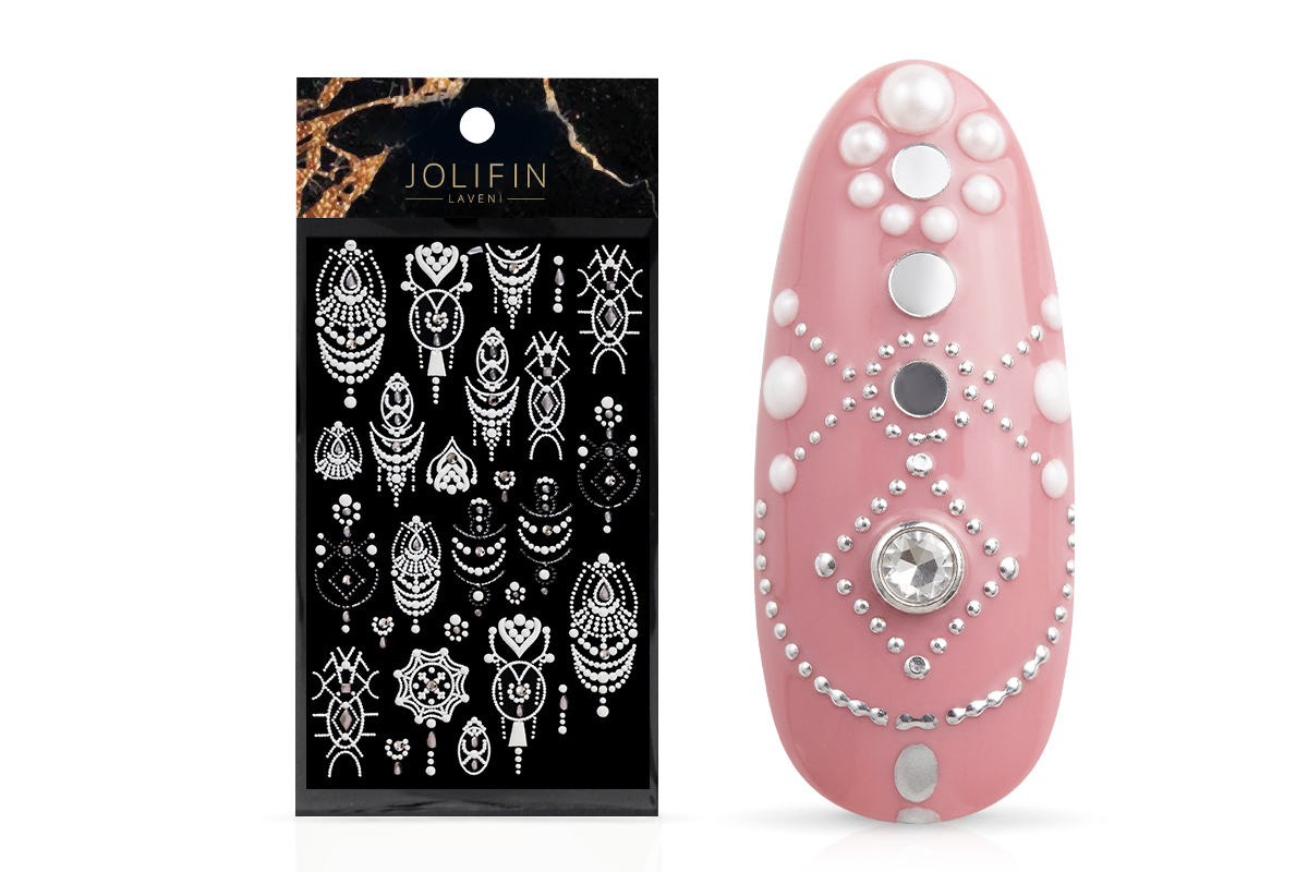 Jolifin LAVENI Strass-Sticker - Nr. 5