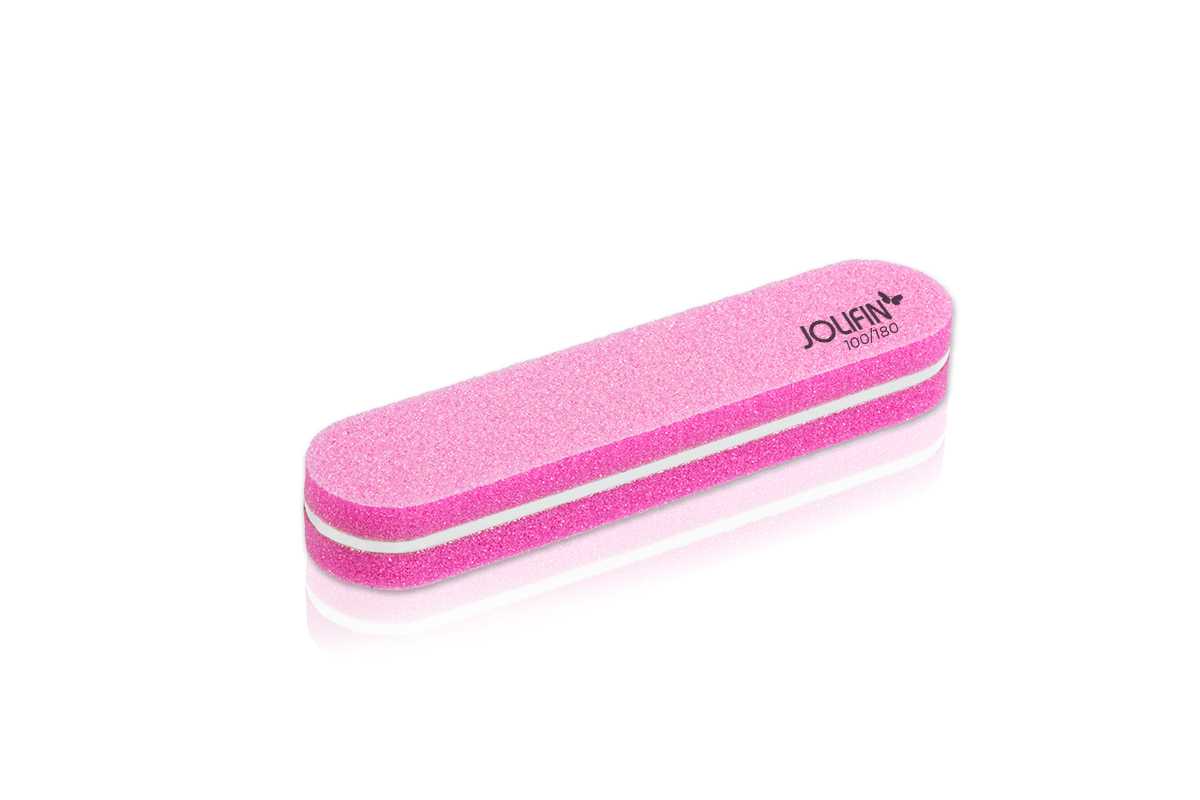 Jolifin Mini Bufferfeile 100/180 - pink