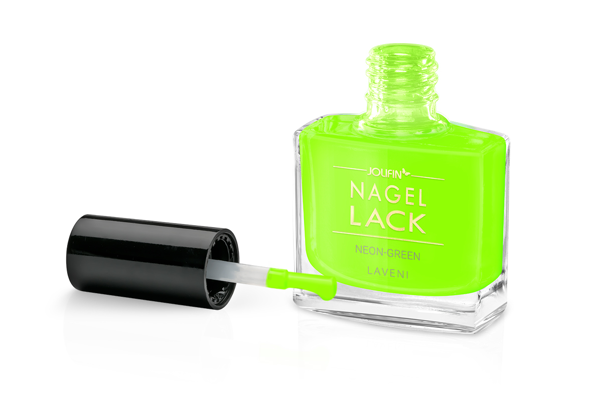 Jolifin LAVENI Nail Polish - neon-green 9ml