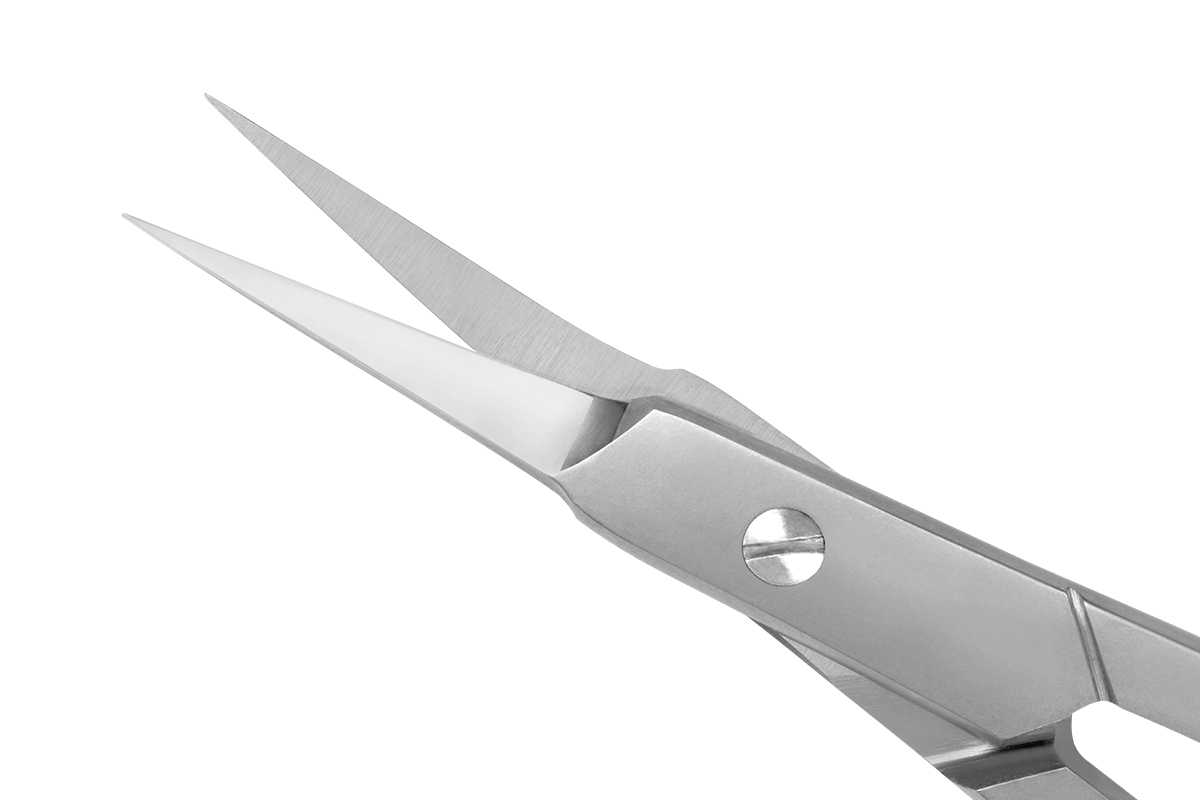 Jolifin cuticle scissors - curved