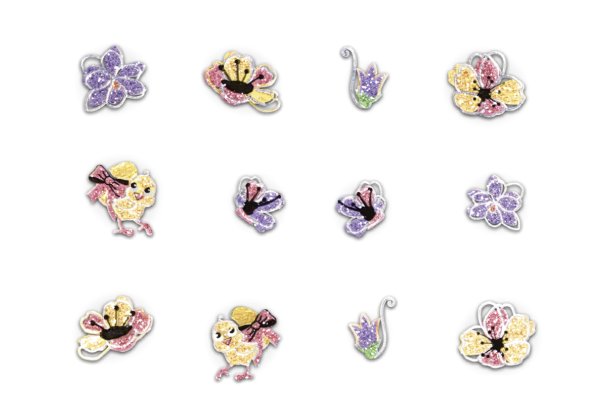 Jolifin Nail Art Easter Sticker No. 12
