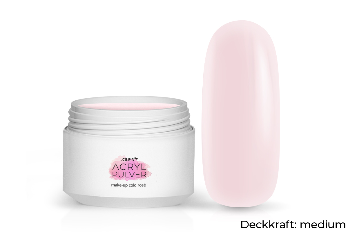 Jolifin acrylic powder - make-up cold rosé 30g