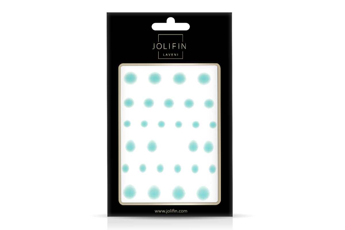 Jolifin LAVENI XL Sticker - aura pastel-blue