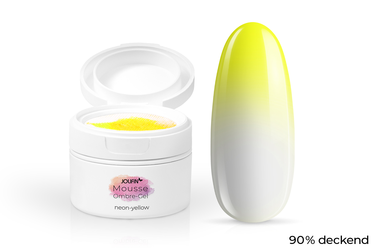 Jolifin Mousse Ombre-Gel - neon-yellow 5ml
