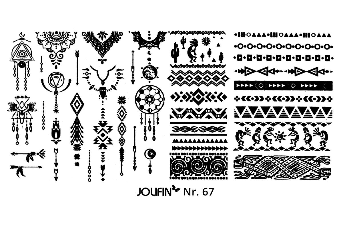 Jolifin Stamping Stencil No. 67 