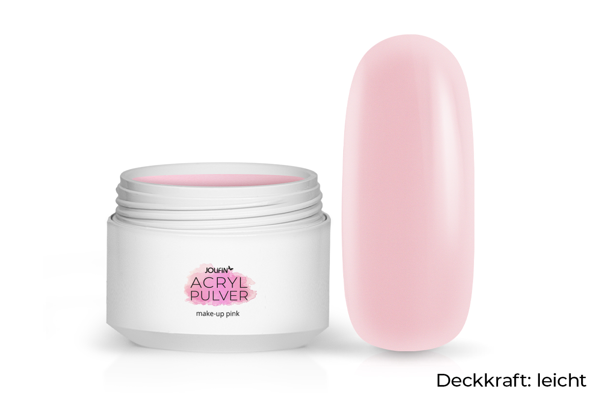 Jolifin acrylic powder - make-up pink 30g