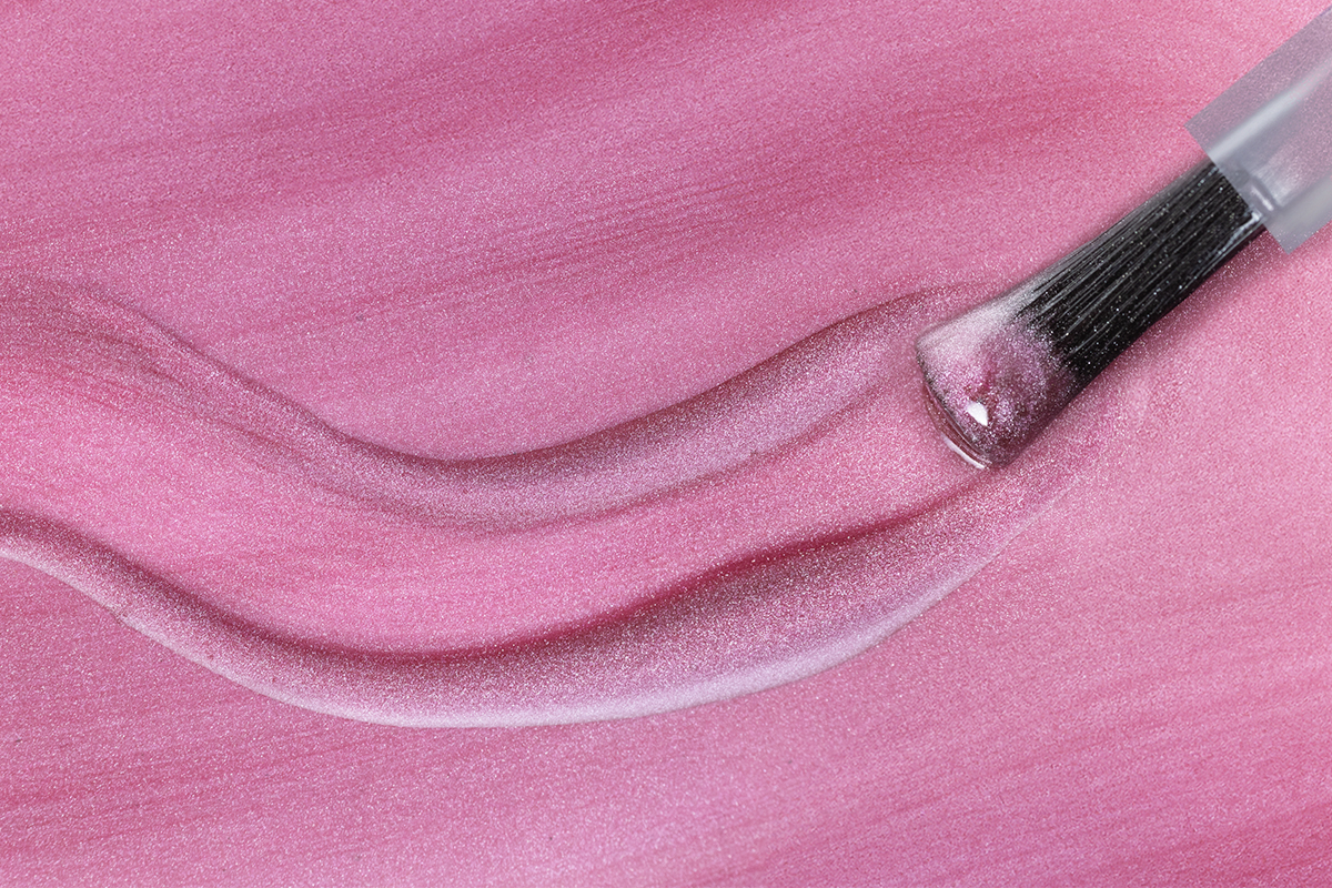 Jolifin LAVENI Shellac - Cat-Eye Satin Jelly Glas rose 10ml