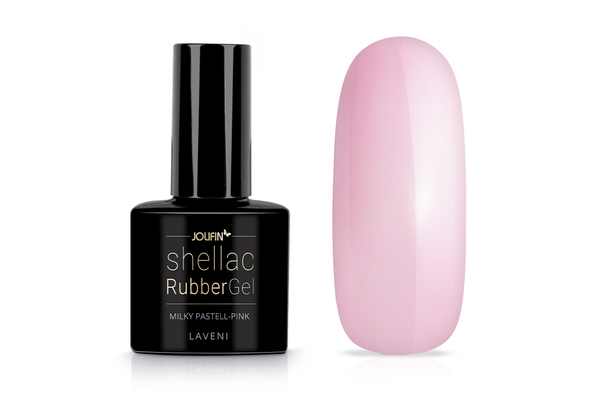 milky pastel pink