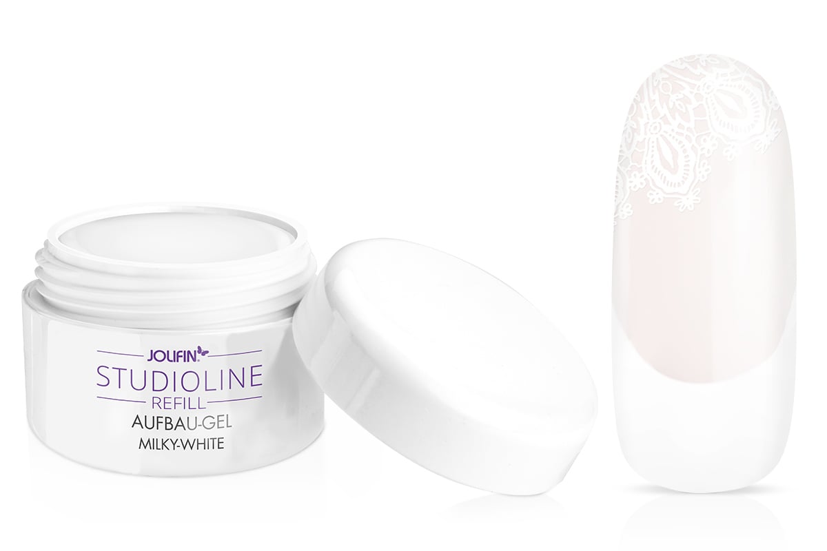 Jolifin Studioline Refill - build-up gel milky-white 5ml