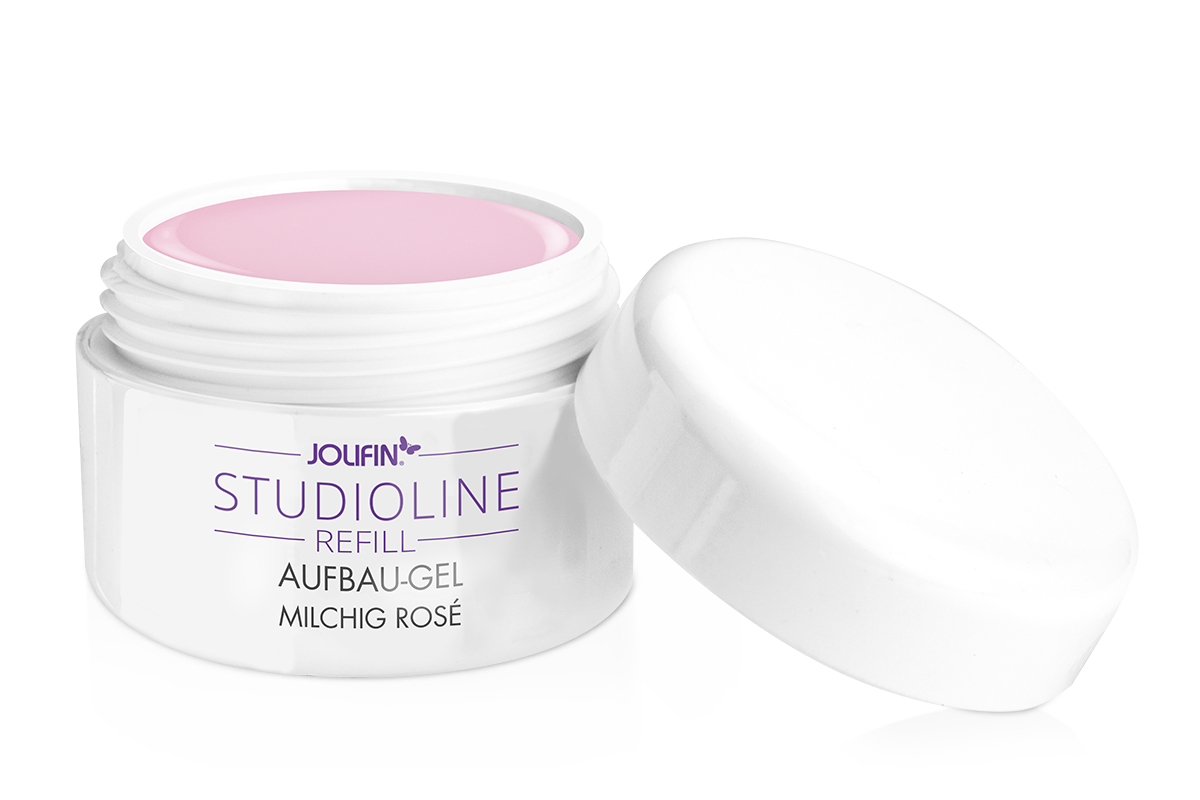 Jolifin Studioline Refill - build-up gel milky rosé 5ml