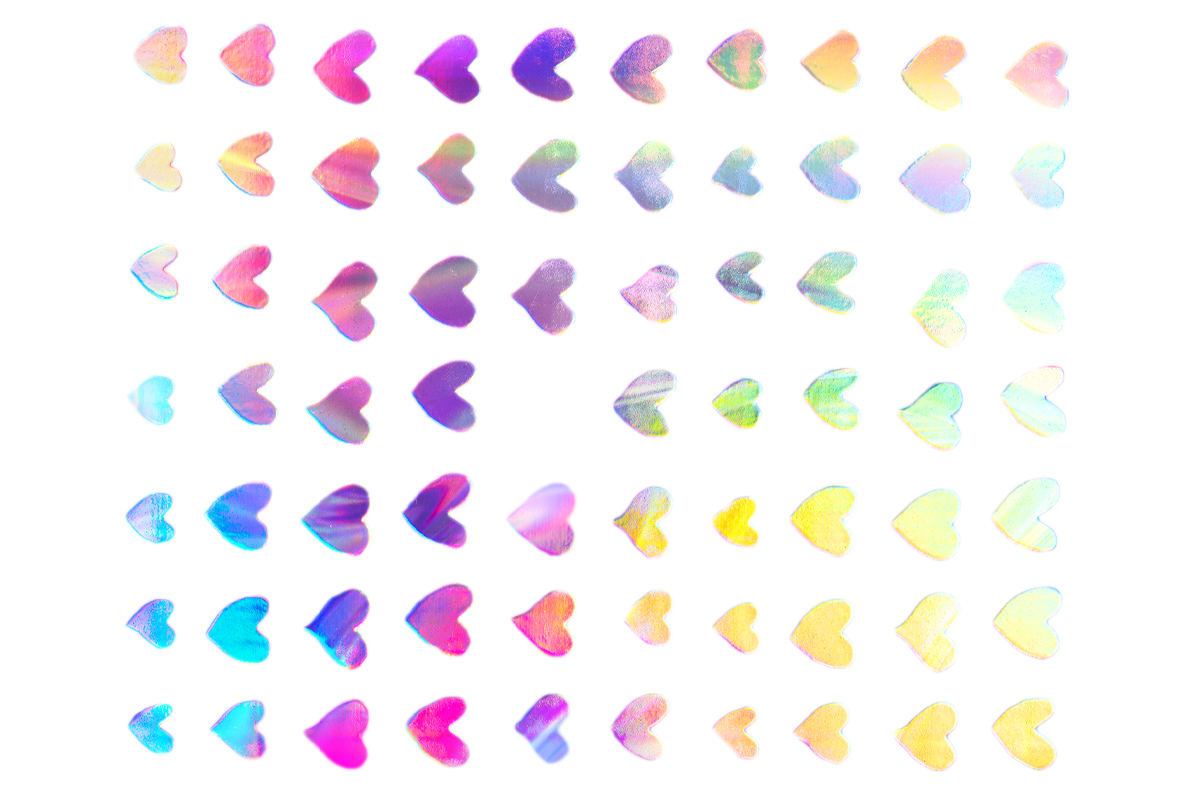 Jolifin LAVENI XL Sticker - Hologram No. 13