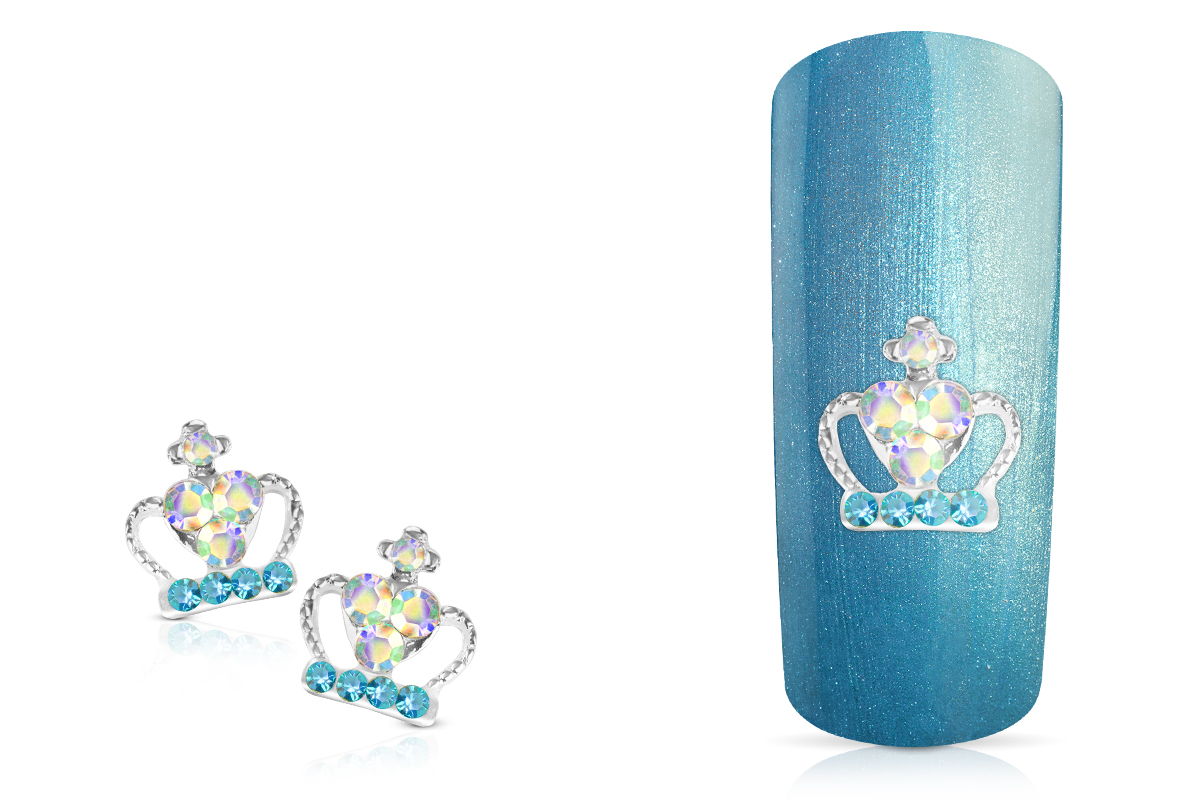 Jolifin Overlay Crown with Rhinestones