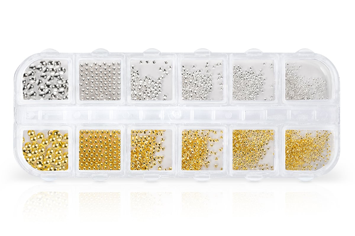 Jolifin XL Einleger Display - Halbperlen Gold & Silber