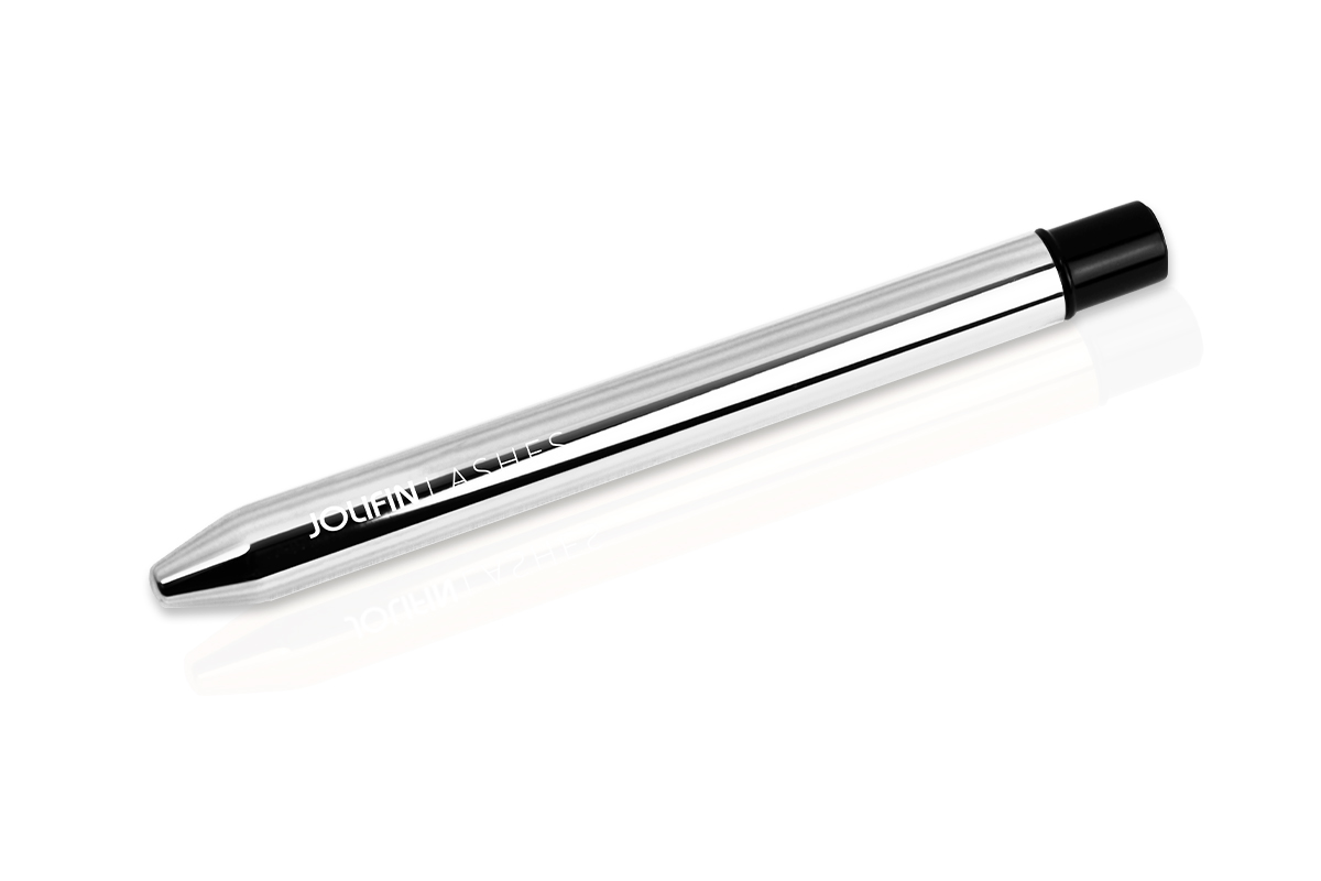 Jolifin Lashes - Premium eyelash brush silver