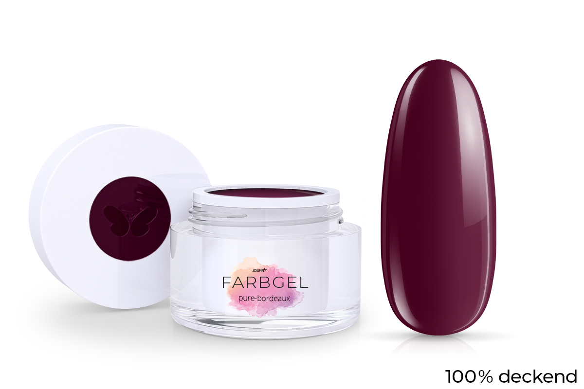 Jolifin Farbgel pure-bordeaux 5ml