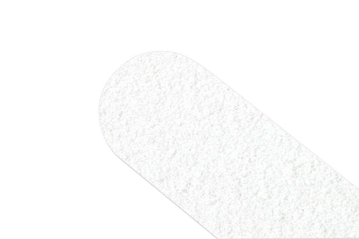 Jolifin slim file 80/80 white straight
