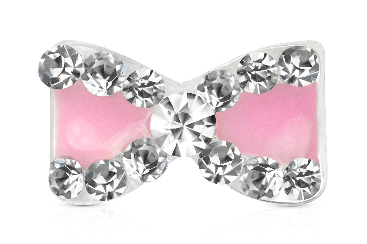 Jolifin Overlay Schleife mini rosa