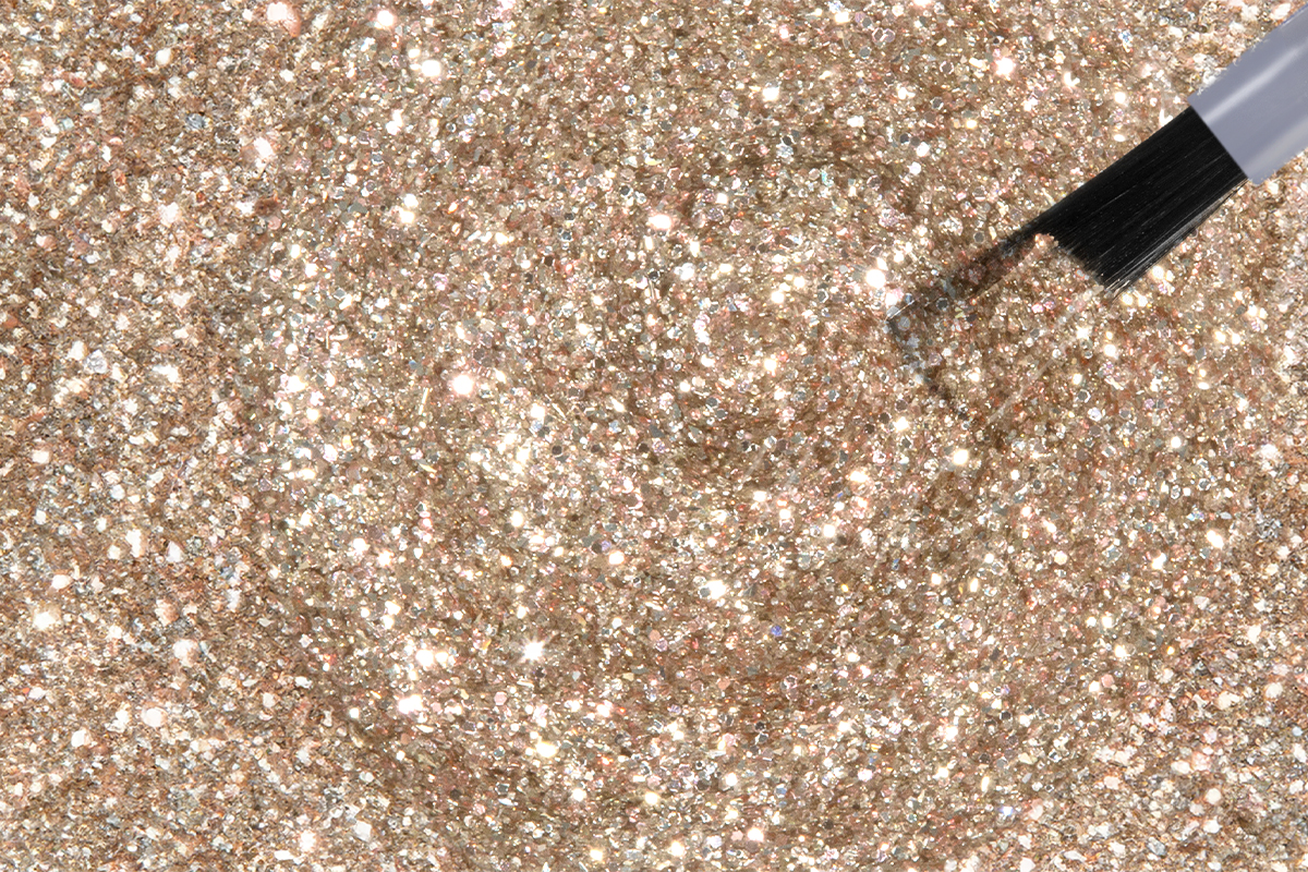 Jolifin LAVENI Shellac PeelOff - champagne glitter 10ml