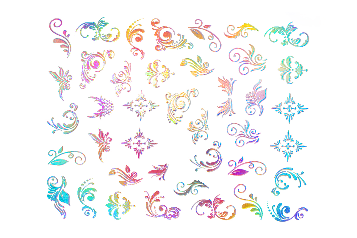 Jolifin LAVENI XL Sticker - silver hologram 1